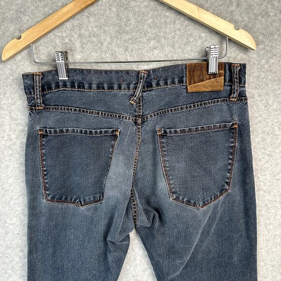 Vintage Hiroshi Kato Jeans Men's 32 x 32 Slim Japanese Denim USA made Grunge Y2K - Picture 10 of 16